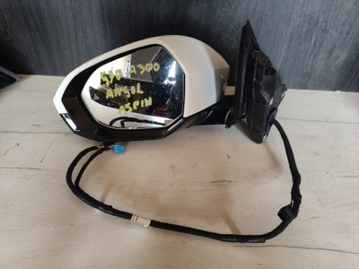 Зеркало дверь левая перед ассистент камера bmw 7 g70 цвет a300 фото №1