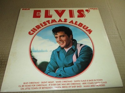 ELVIS PRESLEY CHRISTMAS ALBUM LP 1975 UK