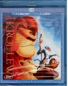 KRÓL LEW [ Blu-ray + DVD ] Disney