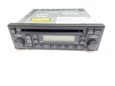 RADIO MANUFACTURADO GRABADORA HONDA CR-V II 02-06 CON 39101-S9A-E210-M1  