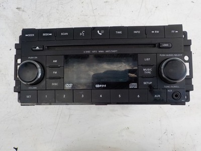 DODGE NITRO RADIO CD DVD AUX 05064055AK