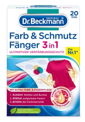 Dr. Beckmann Chusteczki wyłapujące kolor 20szt DE