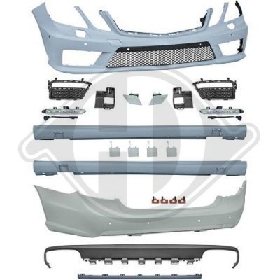 Бампер do mercedes e-klasa w212 09-13 фото №1