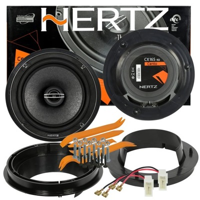 HERTZ ECX CX 165 ALTAVOCES SUZUKI SX4 PARTE DELANTERA I PARTE TRASERA  