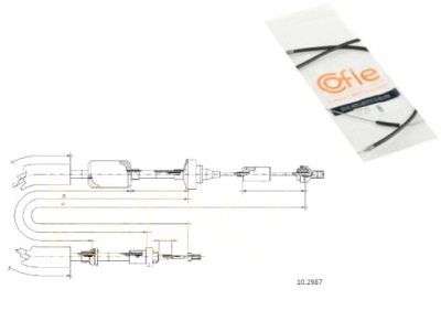 LINKA SPRZĘGŁA RENAULT COFLE