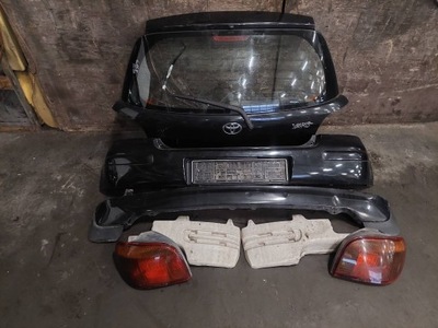 Kompletny задня toyota yaris i lift 209 кришка багажника бампер лампи фото №1