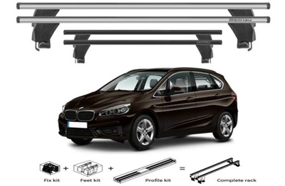 MALETERO DE TECHO ALUMINIO BMW SERIE 2 (F45) ACTIVE TOURER 2014>  