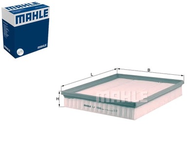 MAHLE ФИЛЬТР ВОЗДУХА 1373667 1729416 6C119601CB 6