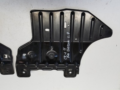 Honda crv iv защита бампера левая перед фото №1