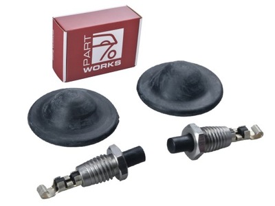 2 PIEZAS INTERRUPTOR DE PUERTA CON GOMA PARA PORSCHE 911 FG 964 993 DE PUERTA LARGAS  