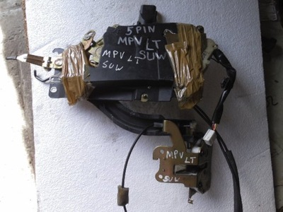 Замок дверь раздвижных левый задняя mazda mpv 5 pin фото №1