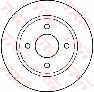 ДИСК HAM. ПЕРЕД NISSAN MAXIMA 88-00