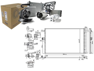 KONDENSATORIUS KONDENSATORIUS KONDICIONAVIMO NISSENS 941187 BMW X6 G06 25DX 