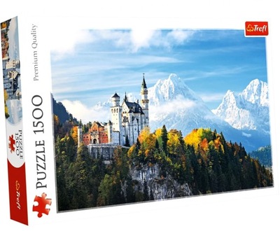 Puzzle 1500 elementów. Alpy Bawarskie