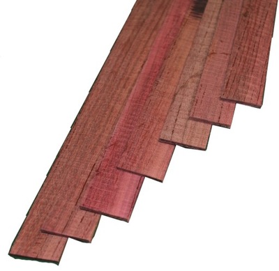 Listewka profil pręt drewno amarant