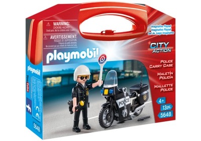 Playmobil City Action Skrzyneczka Policja 5648