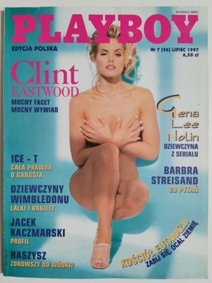 PLAYBOY NR 7 (56) LIPIEC 1997 GENA LEE NOLIN