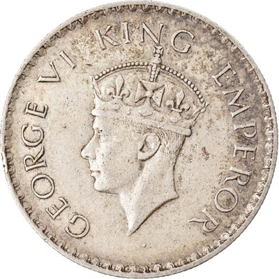 Moneta, INDIE BRYTYJSKIE, George VI, Rupee, 1938,