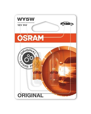 LUCES OSRAM WY5W ORIGINAL 12V BLISTER 2 PIEZAS  