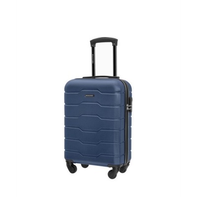 Mała walizka PUCCINI ALICANTE ABS024C 7A Granatowa