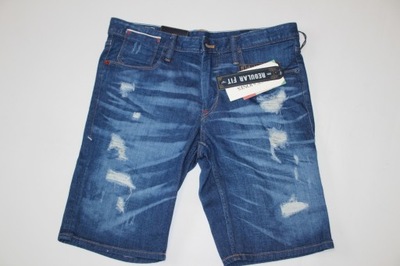 JACK&JONES*MĘSKIE JEANSOWE SPODENKI*M