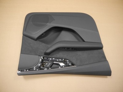 Audi q7 4m обшивка двері перед alcantara фото №1