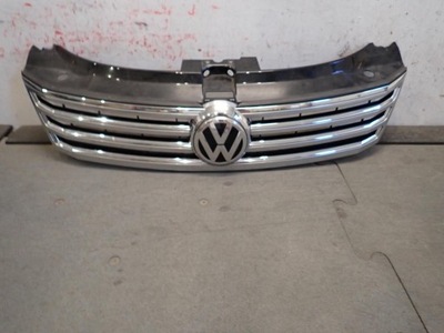 Решітка радіатора vw phaeton lift 10-14 3d0853663 фото №1