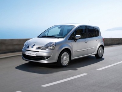 Renault modus рестайлінг  08-13 перед комплект листи бампер ted 69 фото №1