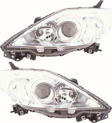 REJILLAS FAROS MAZDA 5 V CR19 '05-'10 JUEGO DEPO  