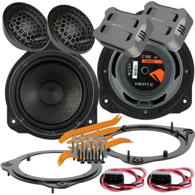 HERTZ ESK CK 165 SPEAKERS AUDI A1 REAR DISTANCE  