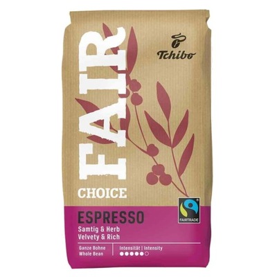 Tchibo Fair Choice Espresso 1000g kawa ziarnista