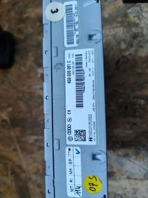 Audi a6 c7 4g блок радио тюнер 4g0035061c фото №1