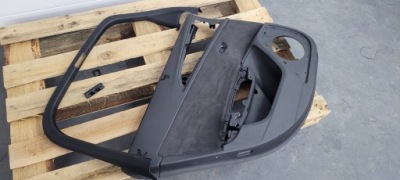 S6 c7 4g lift a6 обшивка дверь левый задняя alcantara шторка sedan фото №1