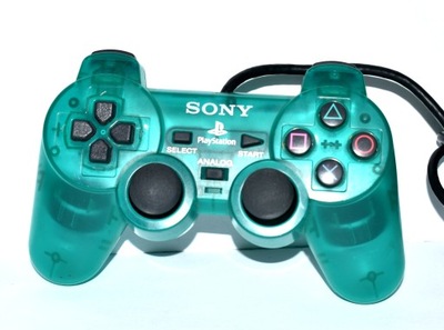 PAD PS2 Sony Dualshock 2 Oryginał ! Zielony Transparent !