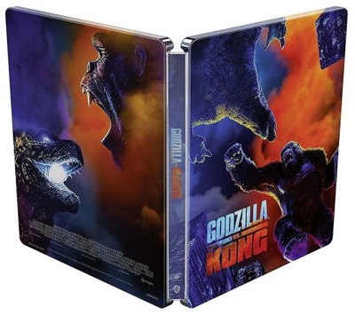 Godzilla vs. Kong [4K Blu-ray] Steelbook [2021] Lektor / Napisy PL