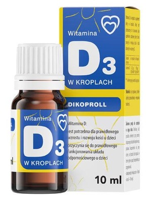 Panawit Dikoproll Witamina D3 w kroplach 10 ml