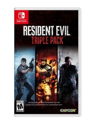 RESIDENT EVIL TRIPLE PACK SWITCH GRA NA KONSOLE