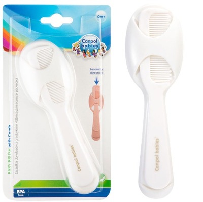 SZCZOTKA DO WŁOSÓW GRZEBYK DLA NIEMOWLĄT DZIECI