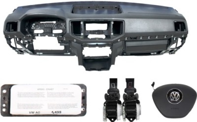 Панель приладів консоль подушка безпеки ремені vw amarok фото №1