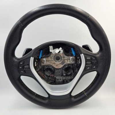 Воздуховод кожаный bmw 3 f20 f30 f31 f32 sport лепестки переключения фото №1