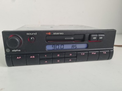 RADIO VW ALPHA CORRADO SCIROCCO JETTA GOLF VENTO T4 T5 PASSAT POLO BORA  