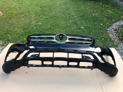 Бампер передний решётка радиатора mercedes glc 253 2014 - 2018 фото №1