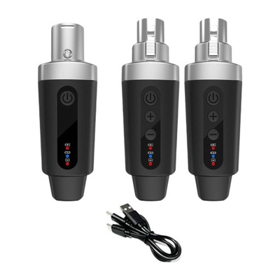 Bezprzewodowy konwerter mikrofonu systemu gitarowego 2.4 GHz do miksera audio