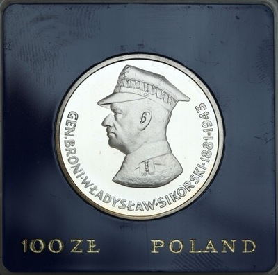 100 złotych 1981 Sikorski
