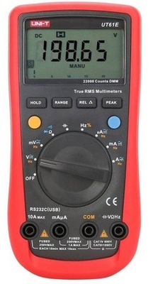 Miernik 22000 [V, A, om, F, Hz, DutyC] True RMS