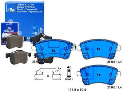 КОЛОДКИ ТОРМОЗНЫЕ KIA VENGA 1.4-1.6D 02.10- ATE