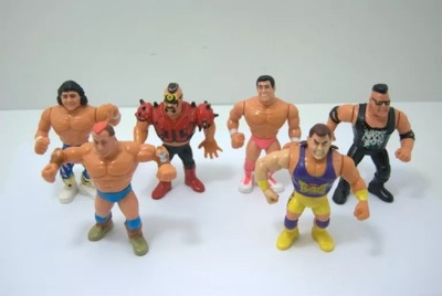 FIGURKI WWE TITAN SPORTS 1990/1991