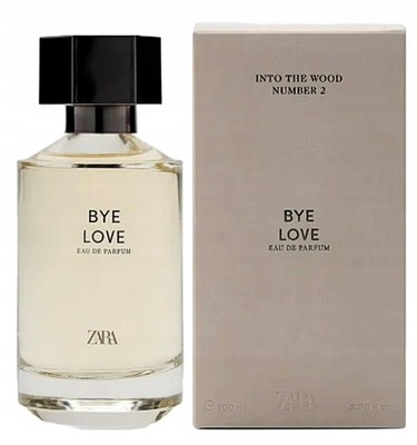 ZARA BYE LOVE INTO THE WOOD EDP 100 ML