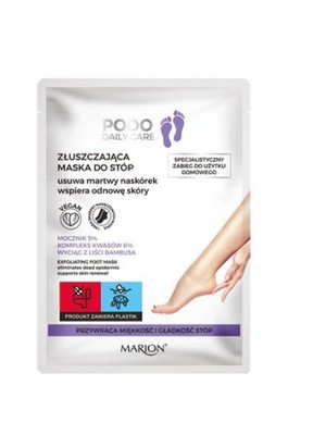 MARION Maska do stóp ZŁUSZCZAJĄCA 2x15 ml