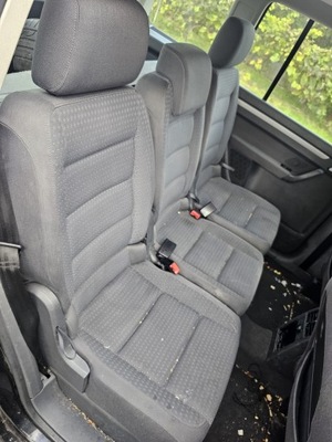 Сидіння ряд 2 заднє сидіння комплект vw touran фото №1